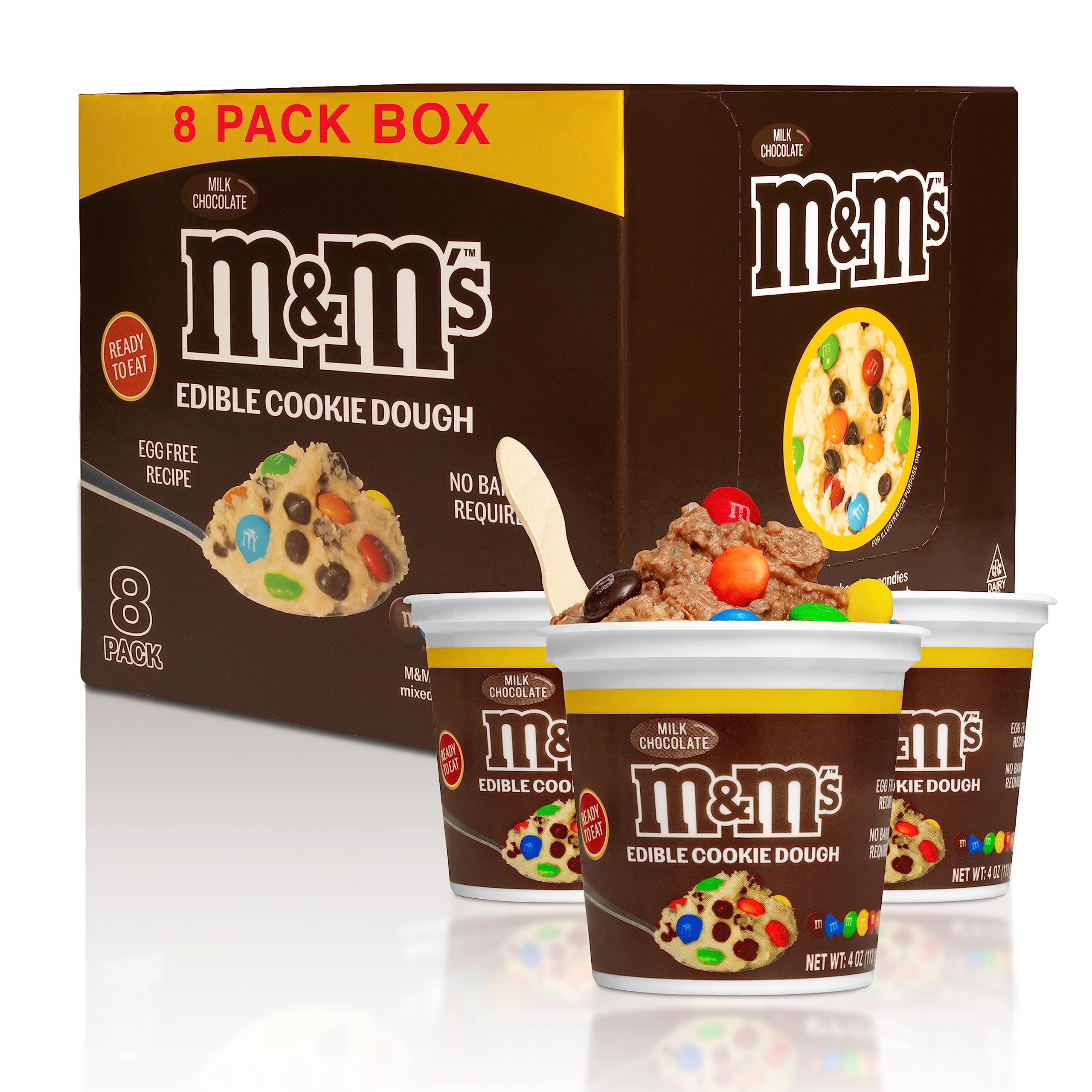 Amazon.com : Candylandia M&Ms Cookie Dough Candy is a Ready to Eat